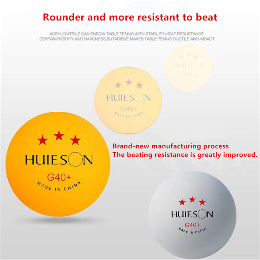 Huieson 50/100 Uds pelotas de  - Table Tennis Olympics reseña y precio
